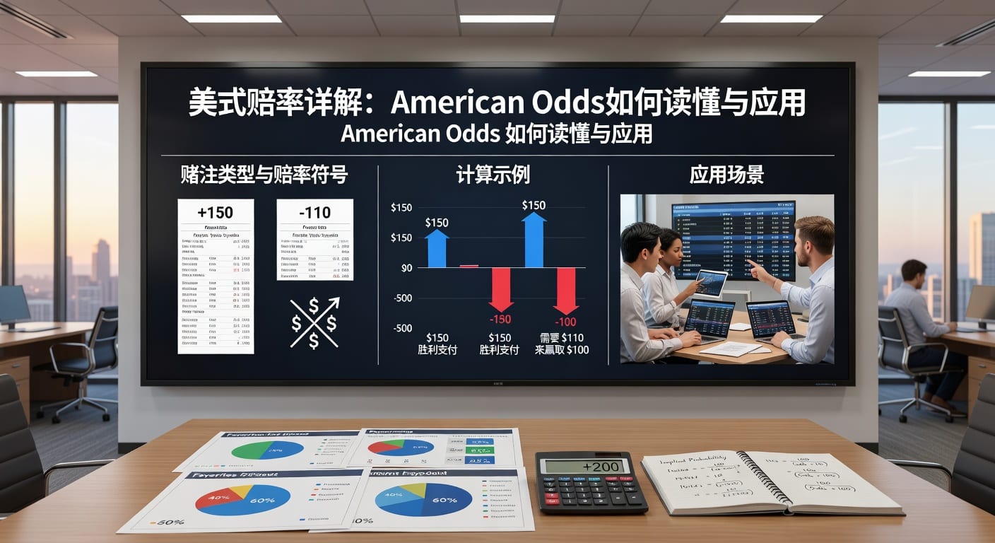 美式赔率 american odds 乐鱼体育官网指南