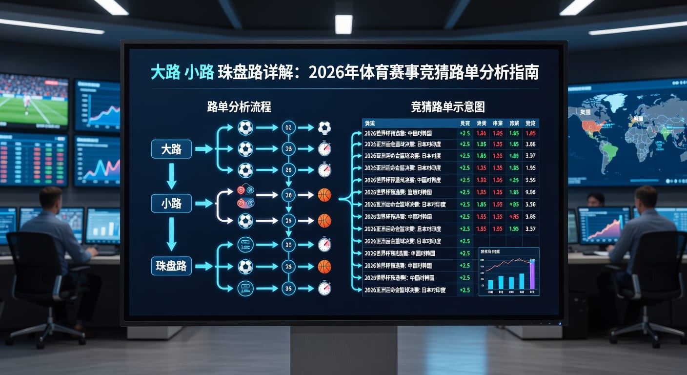 大路 小路 珠盘路 2026世界杯投注分析