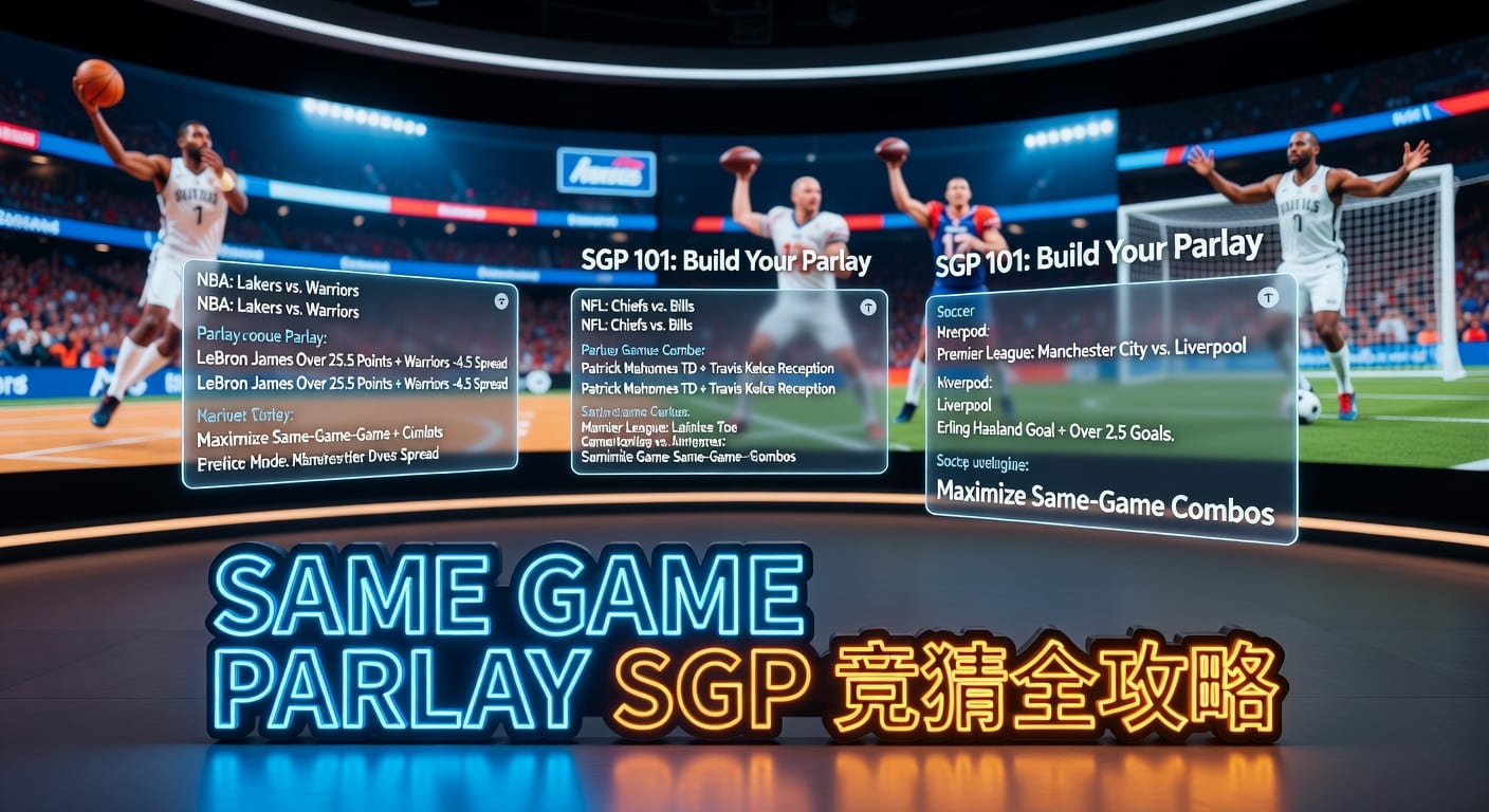 Same Game Parlay (SGP) 深度解析：创新体育投注技巧与策略