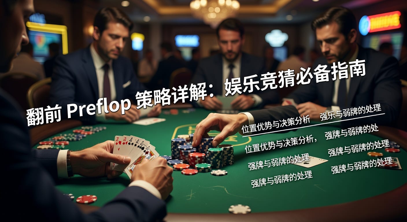 翻前 preflop：2026年起手局面判断与实战思路