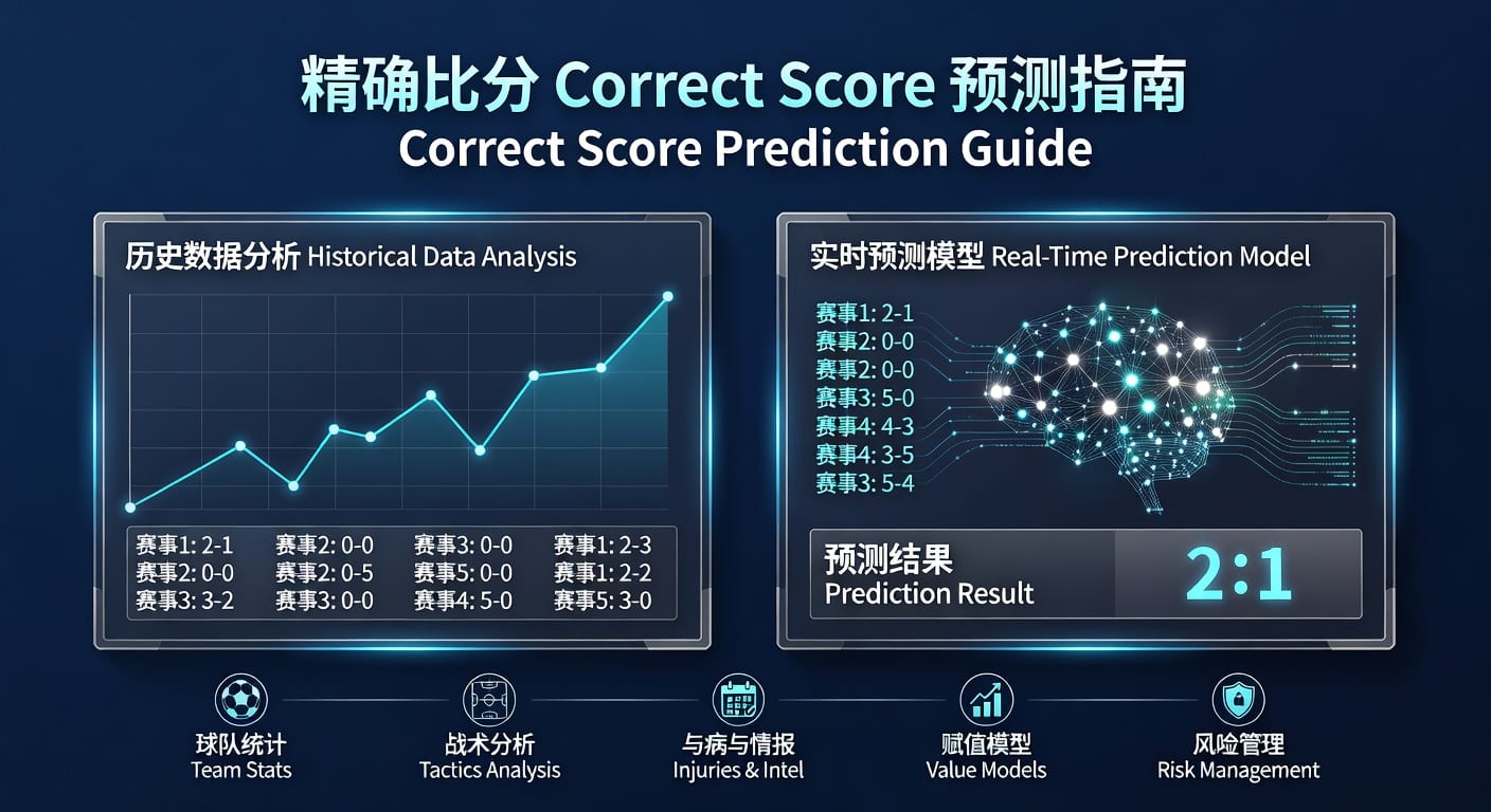 精确比分 correct score：2026年世界杯投注波胆判断思路