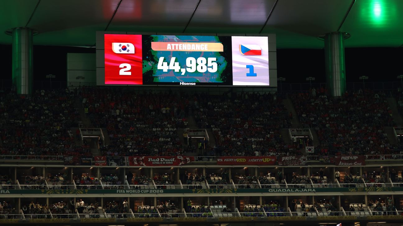 韩国vs捷克出席44985人遭质疑，FIFA力证数据真实